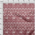 thumbnail image 3 of oneOone Cotton Poplin Red Fabric Aaian Batik Craft Projects Decor Fabric Printed By The Yard 56 Inch Wide, 3 of 4
