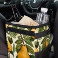 thumbnail image 6 of Pear Foldable Car Trash Can with Lid, Leak-Proof Car Trash Bin, Hanging Storage Bag Car Garbage Can, 6 of 6
