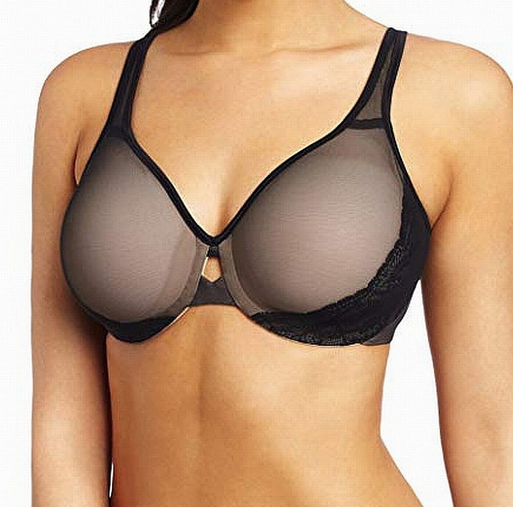 Lilyette Womens Bra 40DD Underwire Lace Mesh Unpadded 40 Walmart