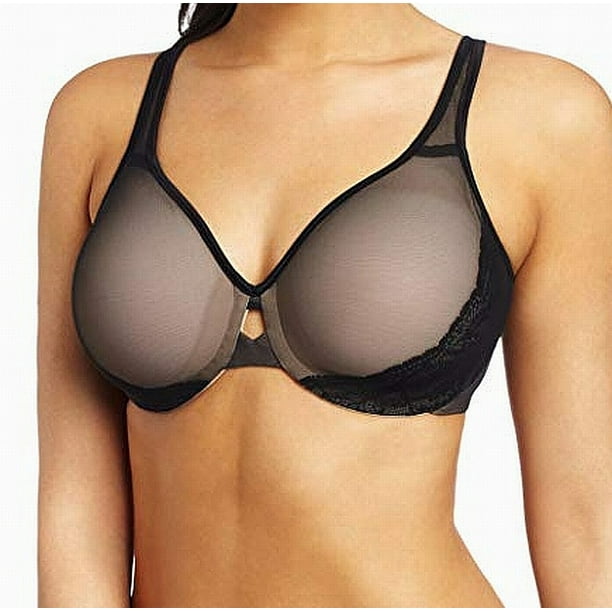 Lilyette Womens Bra 40DD Underwire Lace Mesh Unpadded 40 Walmart