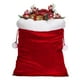 thumbnail image 1 of Bolsa de Regalo de Terciopelo Rojo para Navidad, Mochila de Regalo de Papá Noel, Bolsa de Embalaje de Regalo con Cordón., 1 of 3