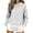 White|Polka Dot, variant on Womens Graphic Hoodies Drawstring Loose Pullover Hooded Sweatshirts with Pocket Drop Shoulder Long Sleeve Tops (XL, Red|Polka Dot)