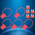 thumbnail image 4 of Fuse Medium Size 5pcs In Line Fuse Holder   5pcs ATC/ATO Blade Fuse For Car Boat RV Red 10A Fuse, 4 of 8