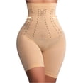 thumbnail image 4 of Shapewear Tummy Control Shorts for Women High Waisted Body Shaper Seamless Shaping Thigh Slimmer Under Dress,Complexion XL, 4 of 5