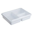 thumbnail image 6 of Reusable Plastic Food Storage Container, Thickened Washable Food Storage Box, 4 and 5 Compartment Meal Prep Trays for Desk Lunches, Picnics, and Takeout, White, by FAJHHA, 6 of 8