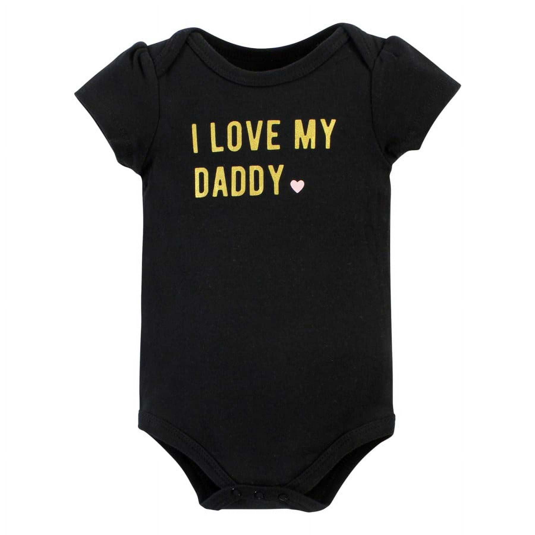 Hudson Baby Short Sleeve Bodysuits, 5-Pack, Newborn- 24 Months