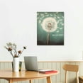 thumbnail image 2 of COMIO Dandelion Quotes Canvas Wall Art, Dandelion Inspirational Quotes Wall Art, Dandelion Motivational Quotes Art Poster for Office Decor, Plant Dandelion Wall Pictures for Bedroom Decor, 2 of 4