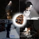 thumbnail image 5 of Gorro de senderismo con luz LED, gorro de punto iluminado, 5 of 5