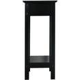 thumbnail image 4 of eHemco Plant Decorating Stand End Table Side Table with Storage Shelf, 10 by 10 by 23.7 Inches, Black, 4 of 8