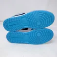 thumbnail image 4 of A i r-Jor-dan 1 Low UNC Powder Blue Sneakers, Size 7Y / 8.5W BNIB 553560-144, 4 of 6