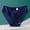 Blue, variant on Womens Moisture Wicking Underwear Wine Breathable High Waisted Nylon Spandex Briefs with Mesh Panel Plus Size Comfortable Everyday Panties XL-3XL,Size 2XL