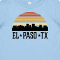 thumbnail image 4 of Inktastic El Paso Texas Skyline Retro Boys or Girls Baby T-Shirt, 4 of 5