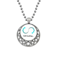 thumbnail image 1 of Colliers Tampons Continus à Charge Infinie Pendentif Rétro Étoiles de Lune Bijoux, 1 of 3