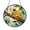 Acrylic 3.5 Inch, variant on Vibrant Yellow Frog Stained Glass Window Hanging, Nature-Themed Home Decor, Gift Idea for Wildlife or Garden Lovers