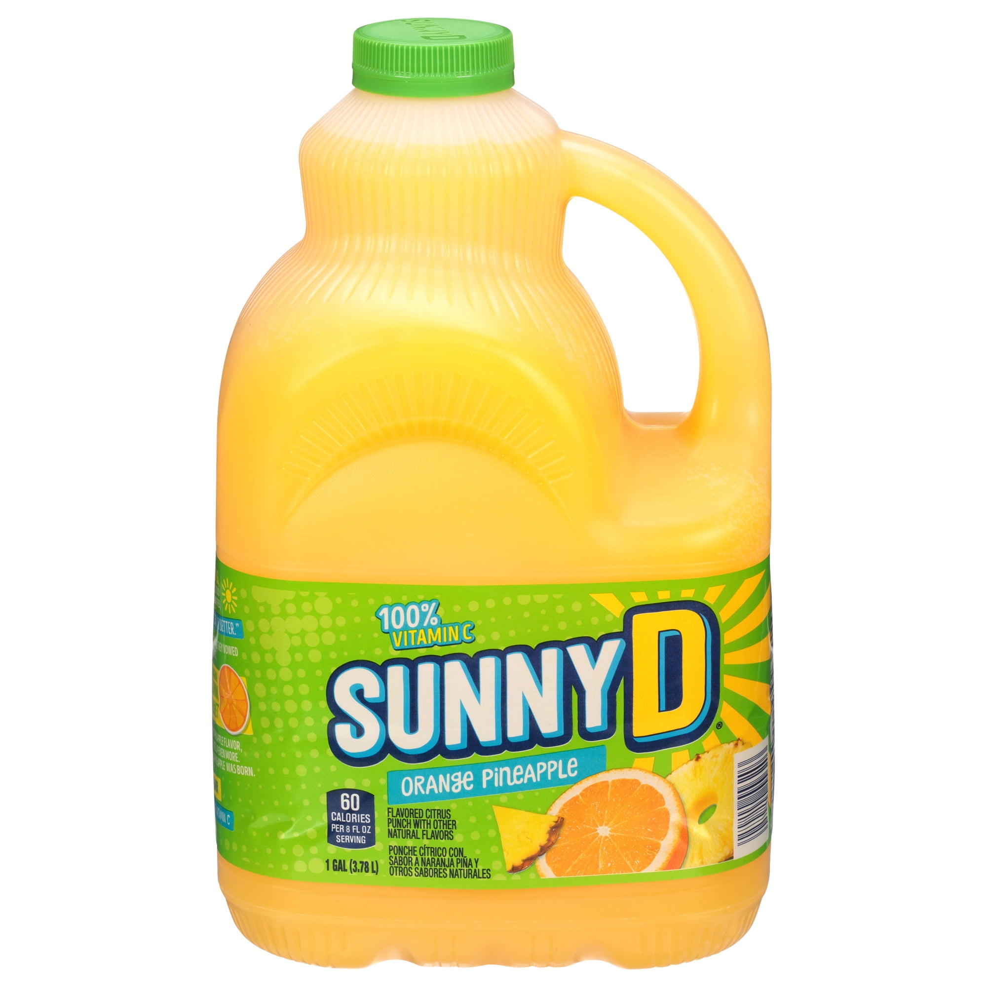 SUNNYD Orange Pineapple Juice Drink, 1 Gallon Bottle