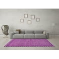 thumbnail image 3 of Ahgly Company Indoor Square Southwestern Purple Country Area Rugs, 4' Square, 3 of 4