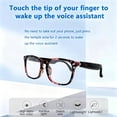 thumbnail image 6 of Smart Glasses Bluetooth Audio Glasses with Dual Stereo Speakers, Physically-Changing Lenses, Open Ear Music &HD Calling, Translation in 164 languages, video translation and meeting notes, 6 of 9