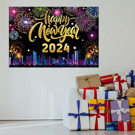 

Sueyeuwdi 1*Background Cloth Up To 50% Off！ 2024 New Year Decoration Background Hn-Hf-2024-10 Party Favors，Fall Decorations For Home，Farmhouse Decor，Home Decor，Teen Girl Gifts Trendy Stuff