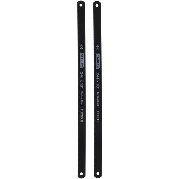 Hoja de sierra para metales Stanley 15-904A de acero con alto contenido de carbono de 10 pulgadas