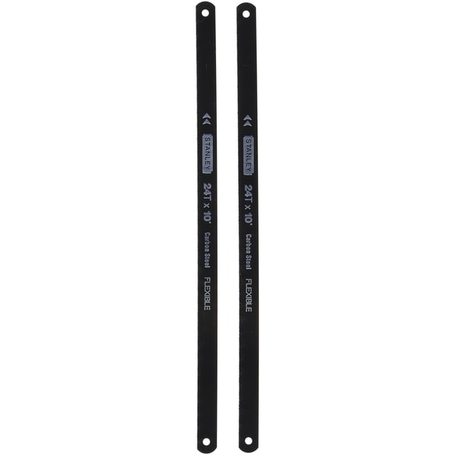Hoja de sierra para metales Stanley 15-904A de acero con alto contenido de carbono de 10 pulgadas