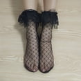 thumbnail image 1 of Medias de encaje blanco pantimedias mujer verano lolita lolita medias de pila medias medias, 1 of 5