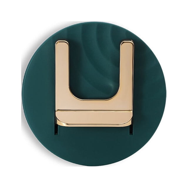 Cateissary Secador de pelo, alisador autoadhesivo plegable, organizador de soporte, estante de Hotel, accesorios, suministros de peluquería para Almacenamiento y organización del hogar