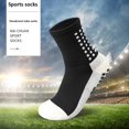 thumbnail image 4 of Calcetines De Fútbol Calcetines de fútbol antideslizantes de tubo medio, medias deportivas elásticas de algodón (negro) Likrtyny Para Estrenar, 4 of 4