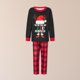 thumbnail image 5 of Conjunto de pijamas familiares navideños con estampado de letras conjunto informal de ropa de descanso navideña, 5 of 8