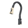 thumbnail image 1 of Digital Display Kitchen Faucet, Brushed 4 Functions Single Handle Pull Out Kitchen Sink Mixer Hot And Cold Water Taps ,Easy to Install, 1 of 7