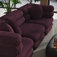 thumbnail image 4 of Jubilee 3-Piece Sectional Sofa in Mulberry, 4 of 10