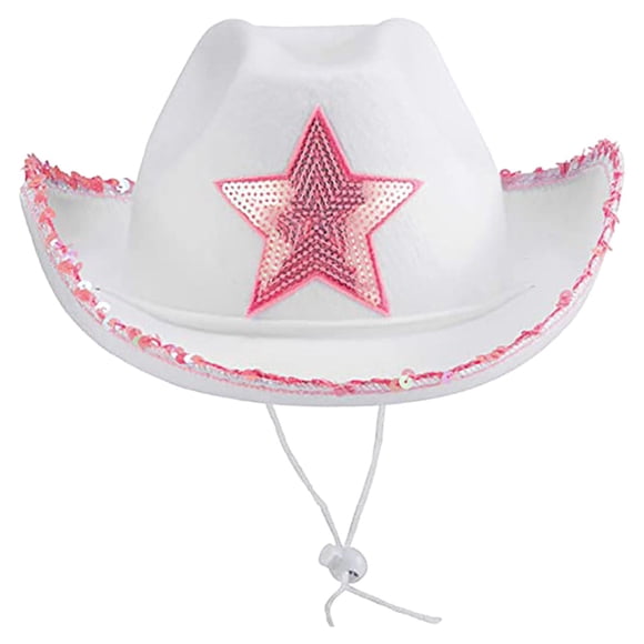 Sombrero de Vaquero del Salvaje Oeste Sunnimix para Niñas Fiesta de Disfraces
