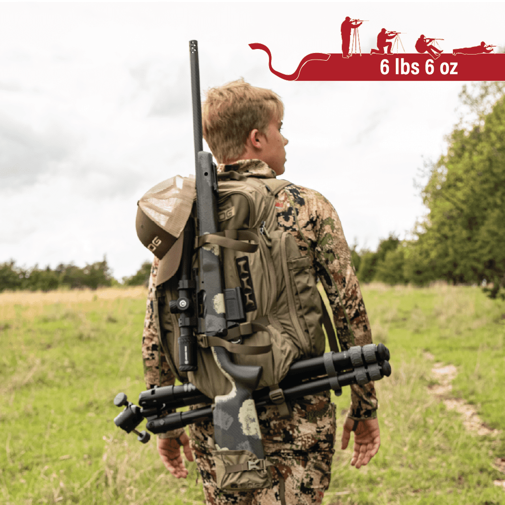 BOG Infinite ARCA Swiss Tripod with 360 Degree Ball Head, for Hunting, Shooting