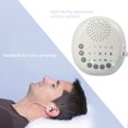 thumbnail image 4 of Máquina de sonido para calmar el sueño del bebé con ruido blanco y 15 sonidos relajantes, temporizador de 15, 30 y 60 minutos para el hogar, la oficina y los viajes, 4 of 8