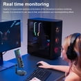 thumbnail image 3 of TAIOU Desktop Active Noise-Canceling Microphone RGB Lighting Omnidirectional Heart-Shaped Active, 3 of 8