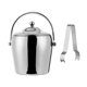 thumbnail image 4 of Cubeta de metal para bebidas, moderna, con asa, para champán, con aislamiento para hielo 1.2L Plata, 4 of 9