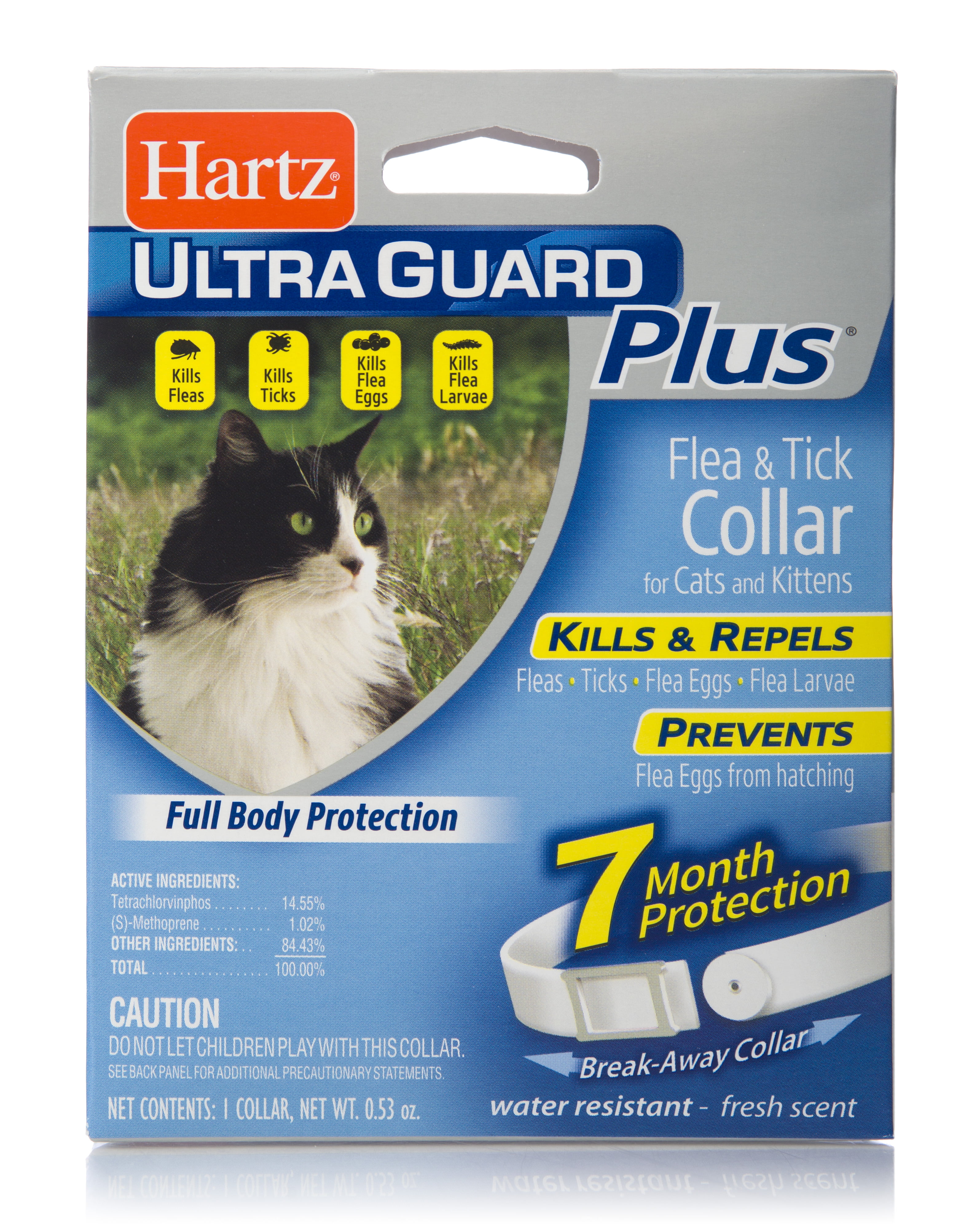 Hartz UltraGuard Plus Flea & Tick Collar for Cats and Kittens Walmart
