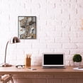 thumbnail image 2 of Stupell Industries Abstract Fire Escape Silver Gold City Painting Black Framed Art Print Wall Art, 16x20, by Ethan Harper, 2 of 7