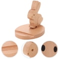 thumbnail image 2 of Raindrops 4pcs Wooden Phone Holder Rabbit Phone Cellphone Support Bunny Smartphone Bracket, 2 of 8