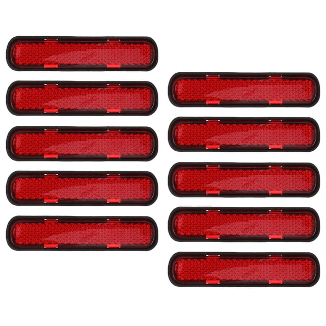 Nestingho 10Ud Reflectores Para Motocicleta Autoadhesivos Para Visibilidad Y Protección Contra