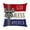 B, variant on Independence Day Patriotic Pillow Covers USA Flag Red Blue Stripes Linen Throw Cushion Case 18x18 in, 250 Anniversary USA 4th of July Memorial Day Decor for Home Couch Sofa Outdoor Yard, A