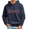 thumbnail image 1 of WILLBEST Sudaderas Deportivas para Hombre, Sudaderas Deportivas Informales De Moda Europea y Americana con Estampado De Letras y Capucha De Manga Larga con Letras Chica, 1 of 3