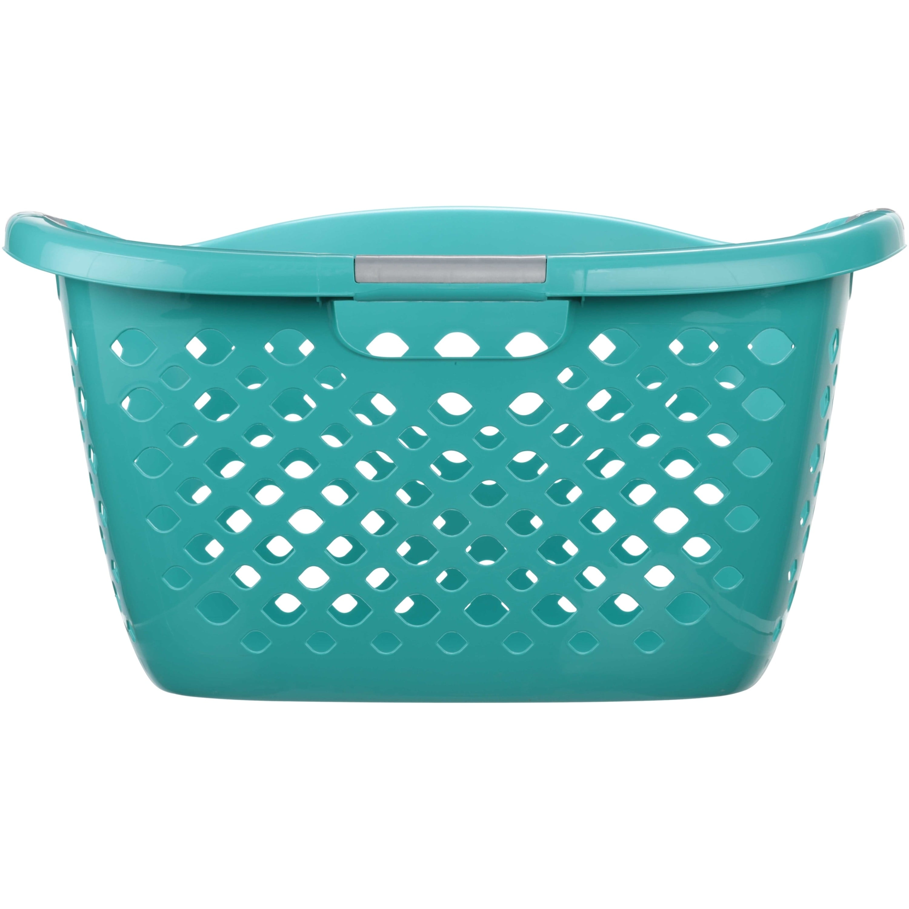 Home+Solutions Teal Large Plastic Baskets, 2 Count – Ginsey Home
