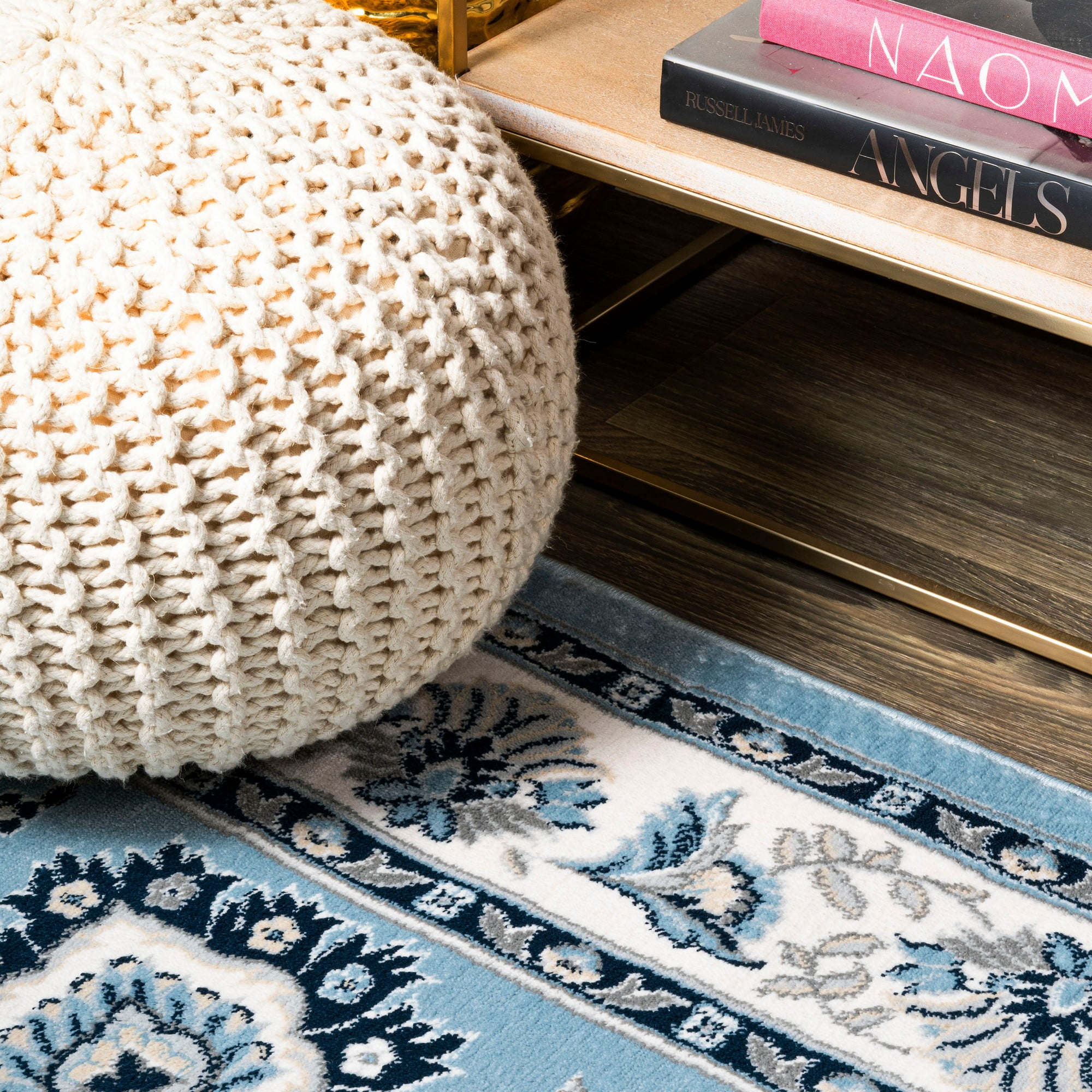 JONATHAN Y MODERN PERSIAN 8 x 10 Area Rug, Cherie French Cottage - Blue/Cream, MDP505A-8