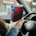 thumbnail image 6 of KLL Closeup Red Flamingo Portrait Print 40oz Stainless Steel Insulated Car Cup with Spillproof Lid - Keep Your Drink Hot or Cold on the Go-Without Straw, 6 of 8