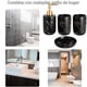 thumbnail image 4 of Kit 4pz De Accesorios Para Baño VIMI De Cerámica Jabonera Dispensador Porta Cepillo Vaso Color negro, 4 of 8