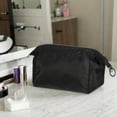 thumbnail image 6 of 1 Pc Women Durable Makeup Bag for Business Travel Vacation Wedding Gym Black Nylon, 6 of 6