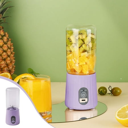 

Kgfrsd Tools Portable Small Fruit Juicer Usb Rechargeable With 6 Juicer For Shakes Handheld For Sports Travel Outdoors For Kitchen Kitchen Essentials