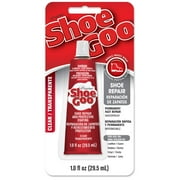 Shoe Goo Glue Shoe Repair for Leather Rubber Canvas Waterproof 110232 Goop 1 fl oz Tube Clear, 3-Pack