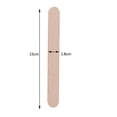 thumbnail image 3 of Palos De Cera De Madera, Aplicador De Espátula, Depresor De Lengua Desechable, 100 Uds., Seguro Para Uso Profesional En Salón De Casa, 15cm, 1,8 Cm, 3 of 7