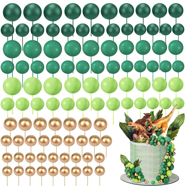 108 bolas de espuma para decoración de tartas, globos, cupcakes, para bodas, aniversarios y cumpleaños.